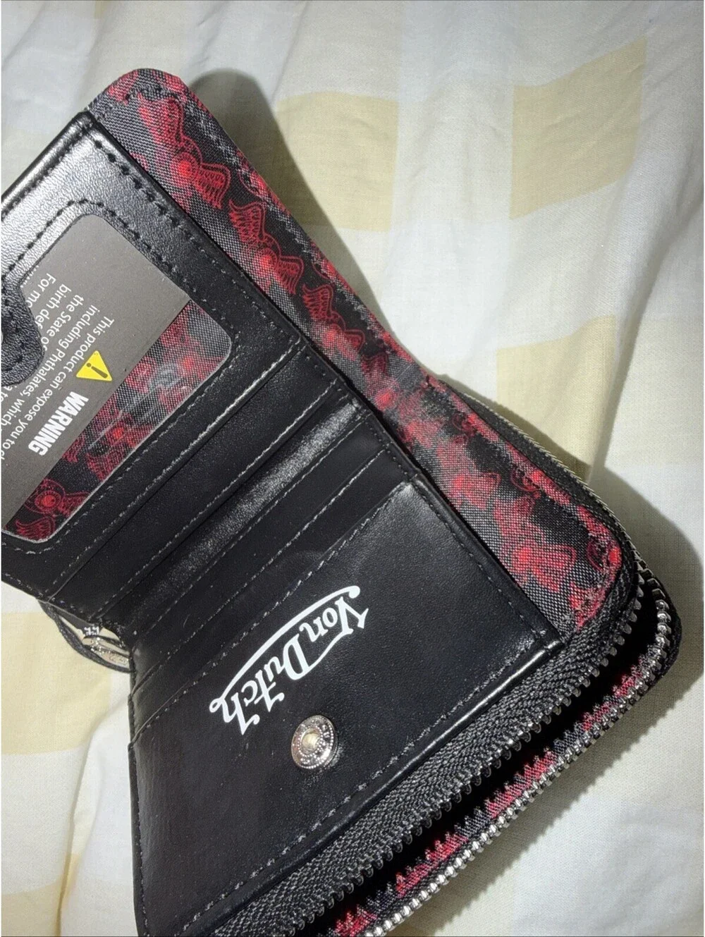 Von Dutch Bi-Fold Wallet, , Slim (3.75